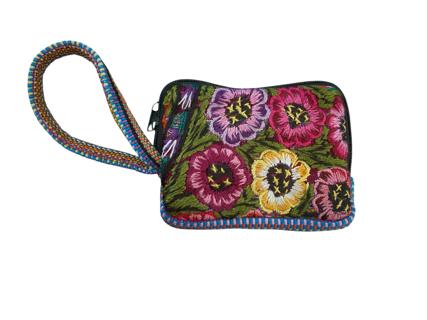 Guatemalan Up-cycled Flower Wallet