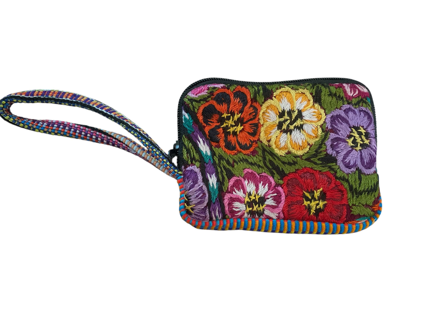 Guatemalan Up-cycled Flower Wallet