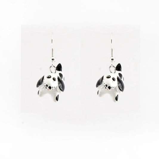 Dog Ceramic Earrings