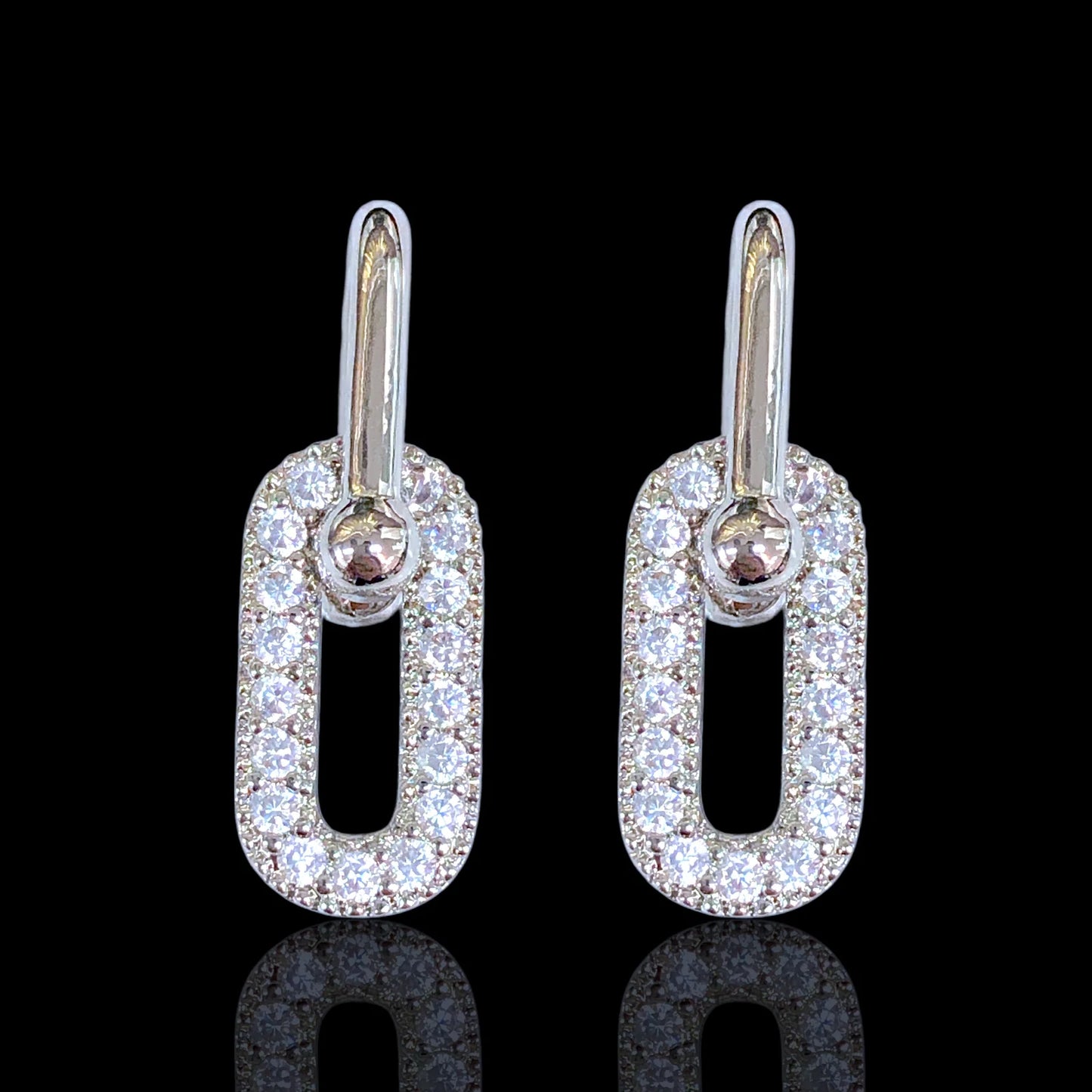 U-Link Dangle Earrings