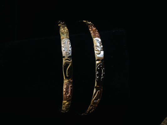 Lucky Charms Bangles Set of 2 Bracelets