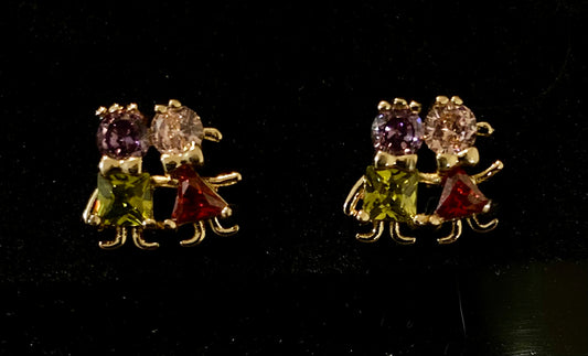 Boy and Girl Stud Earrings