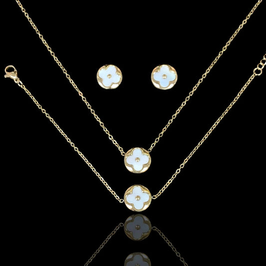 Lucky Clover Stainless Steel Set