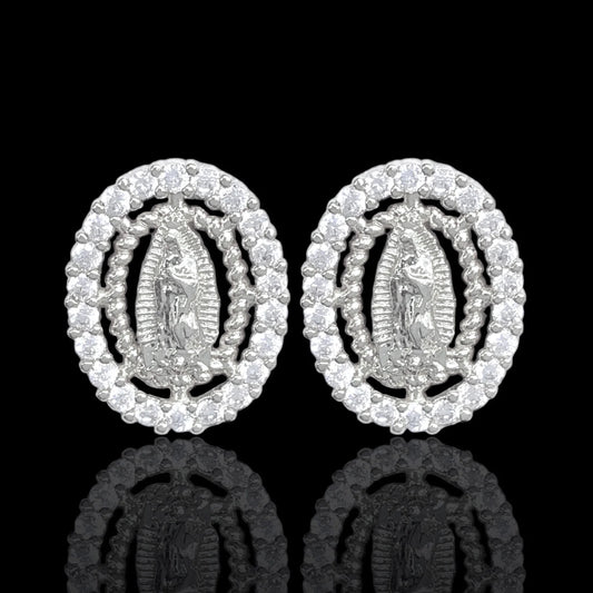Rope Frame Guadalupe Stud Earrings
