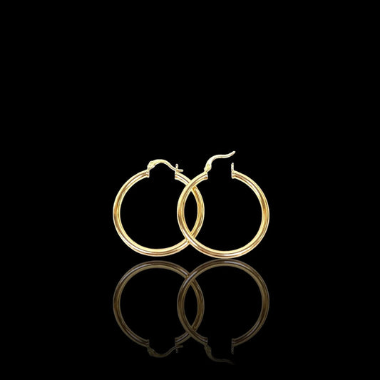 Gold Filled Classic Hoop Earrings